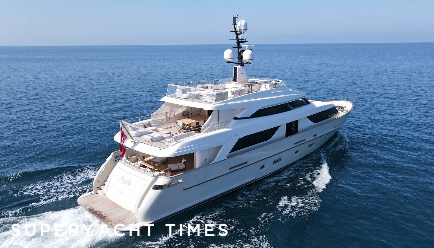 Nyala of Africa yacht cruising