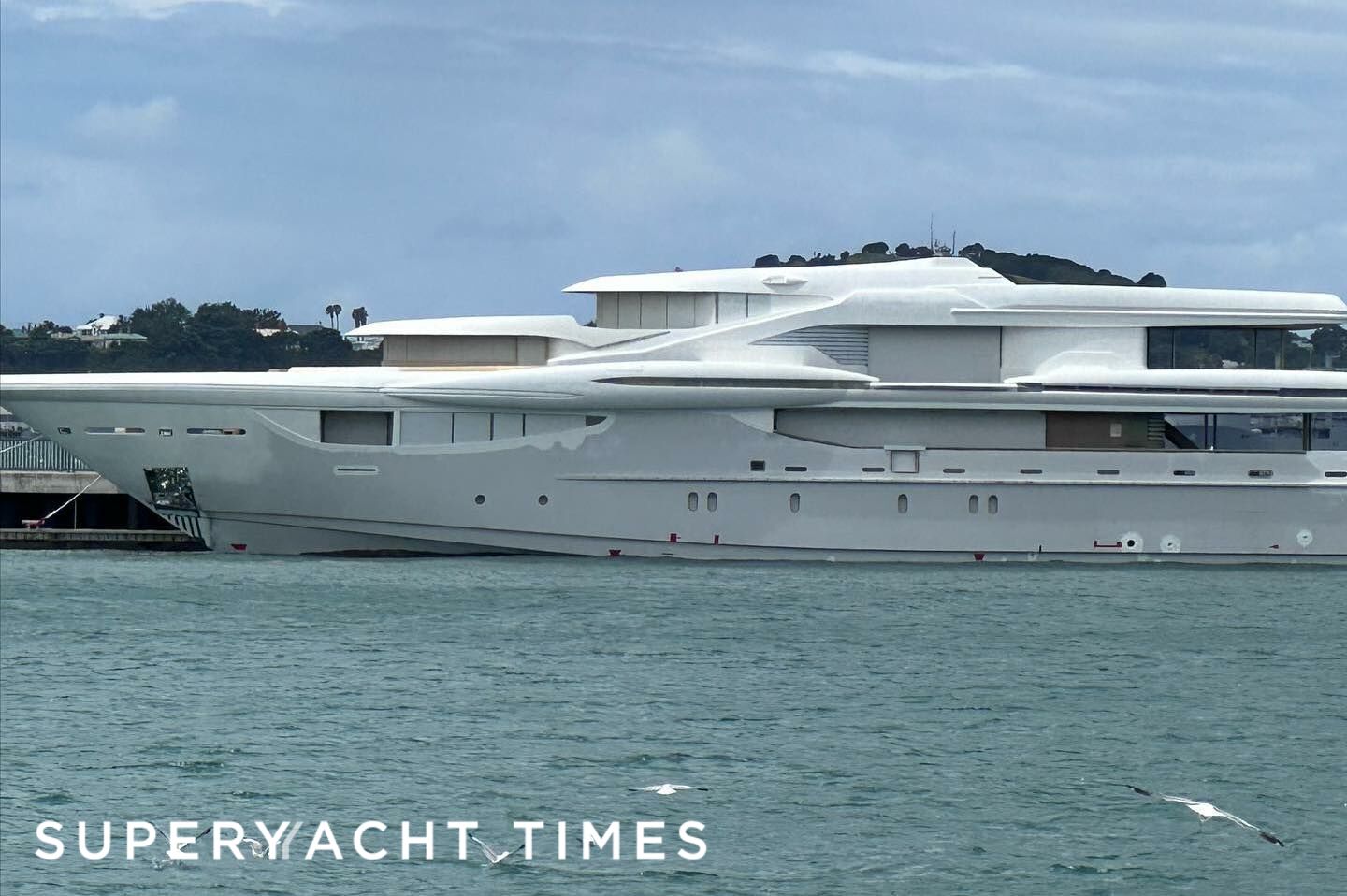 50m Sensation SY32 superyacht reappears in Auckland three years 