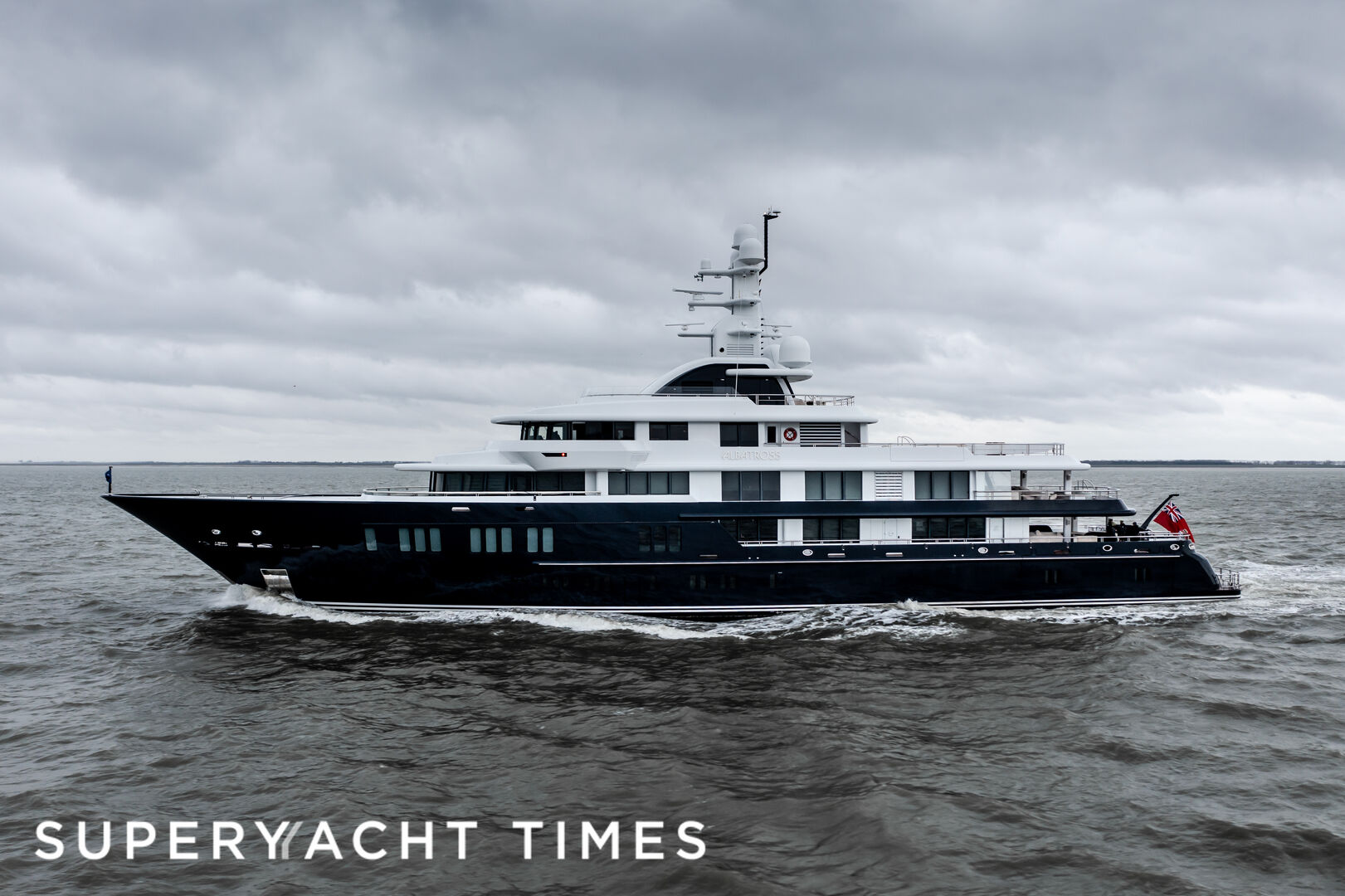 In pictures: 72m Delta Marine superyacht Albatross arrives in the ...