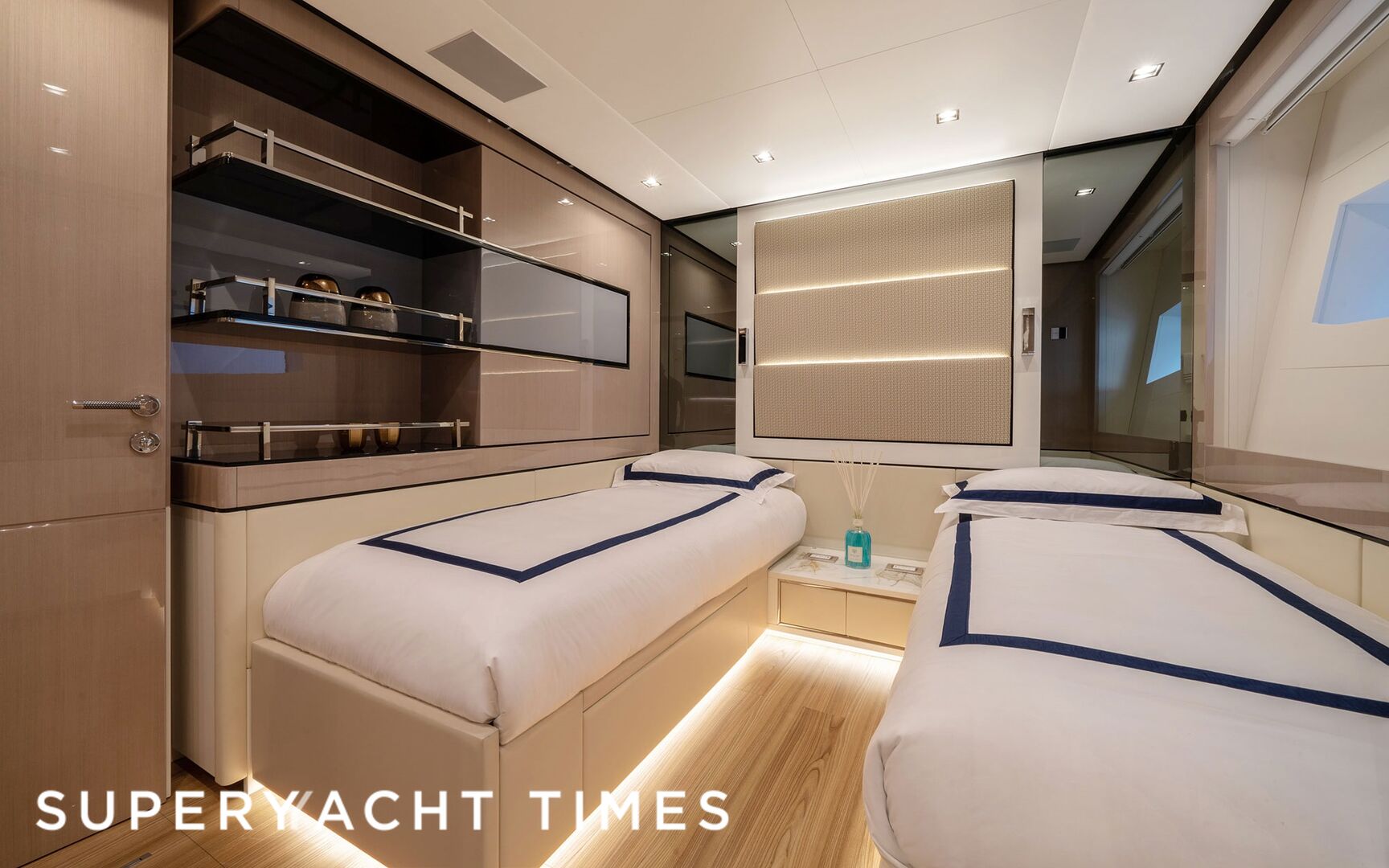 Dopamine yacht stateroom