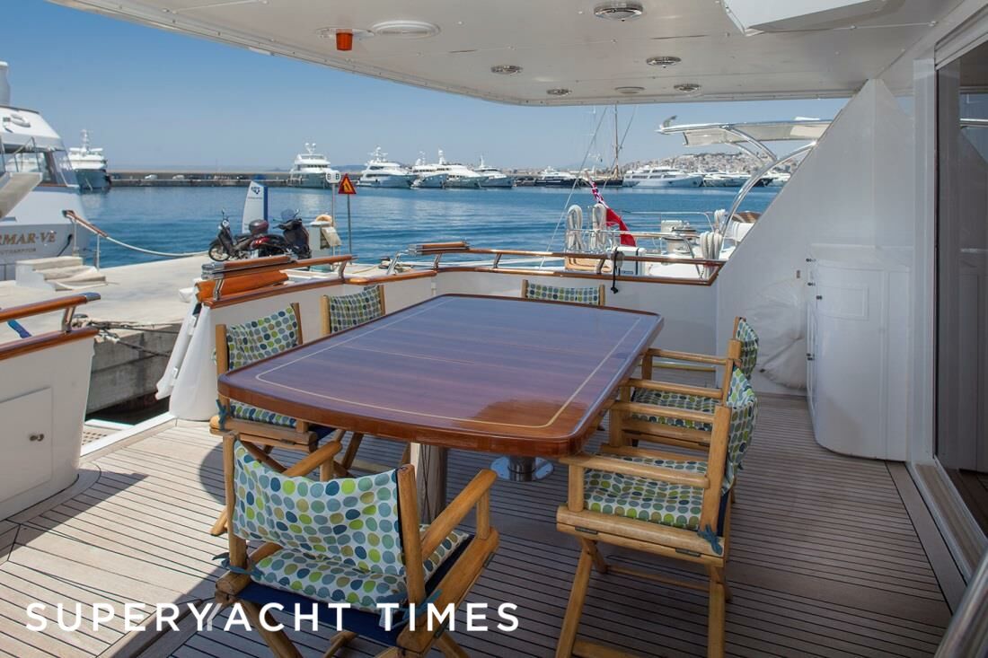 Armathia yacht deck 