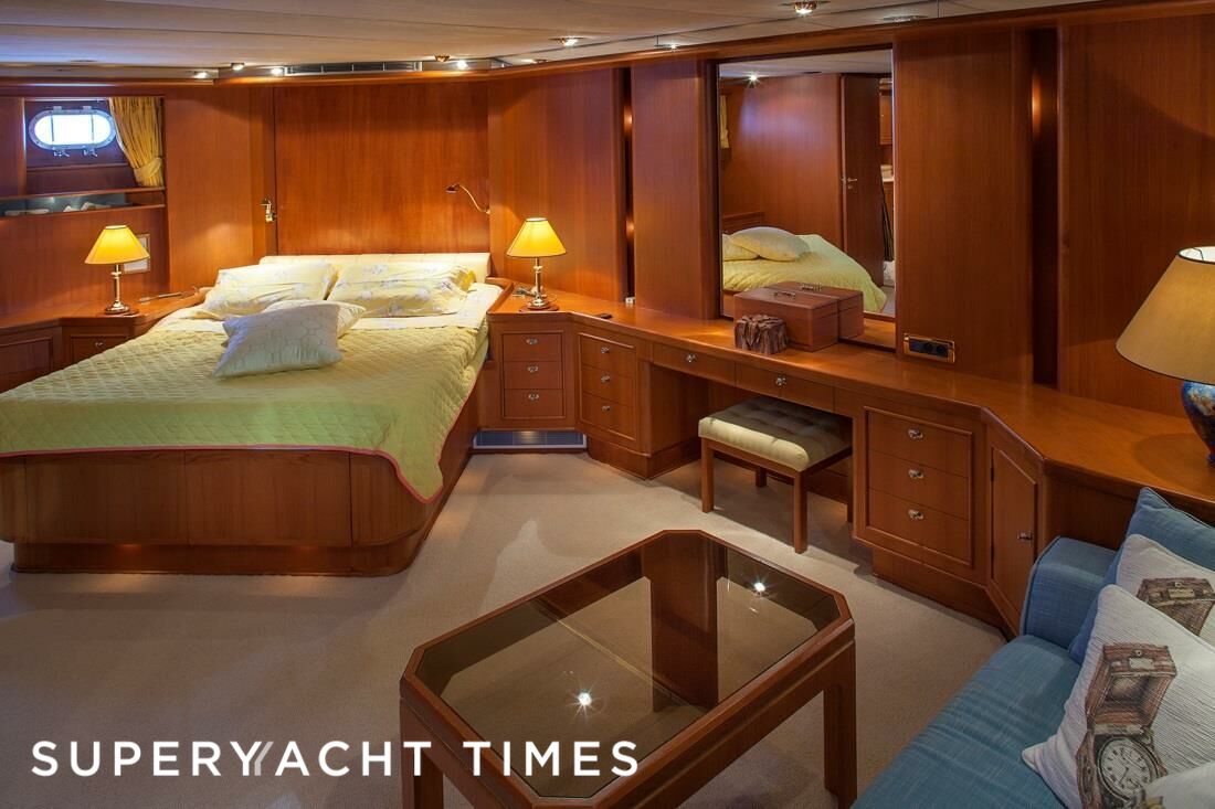 Armathia yacht stateroom 
