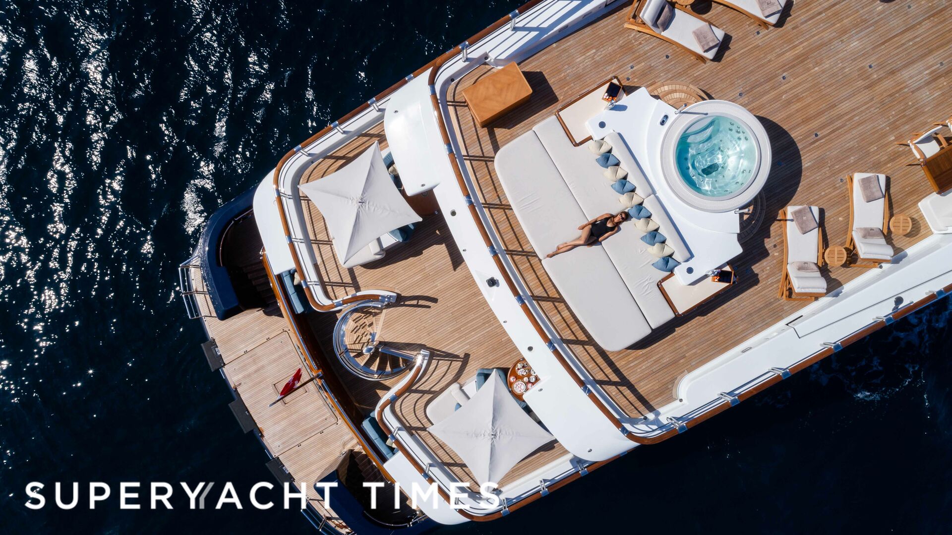Wheels yacht anchored 