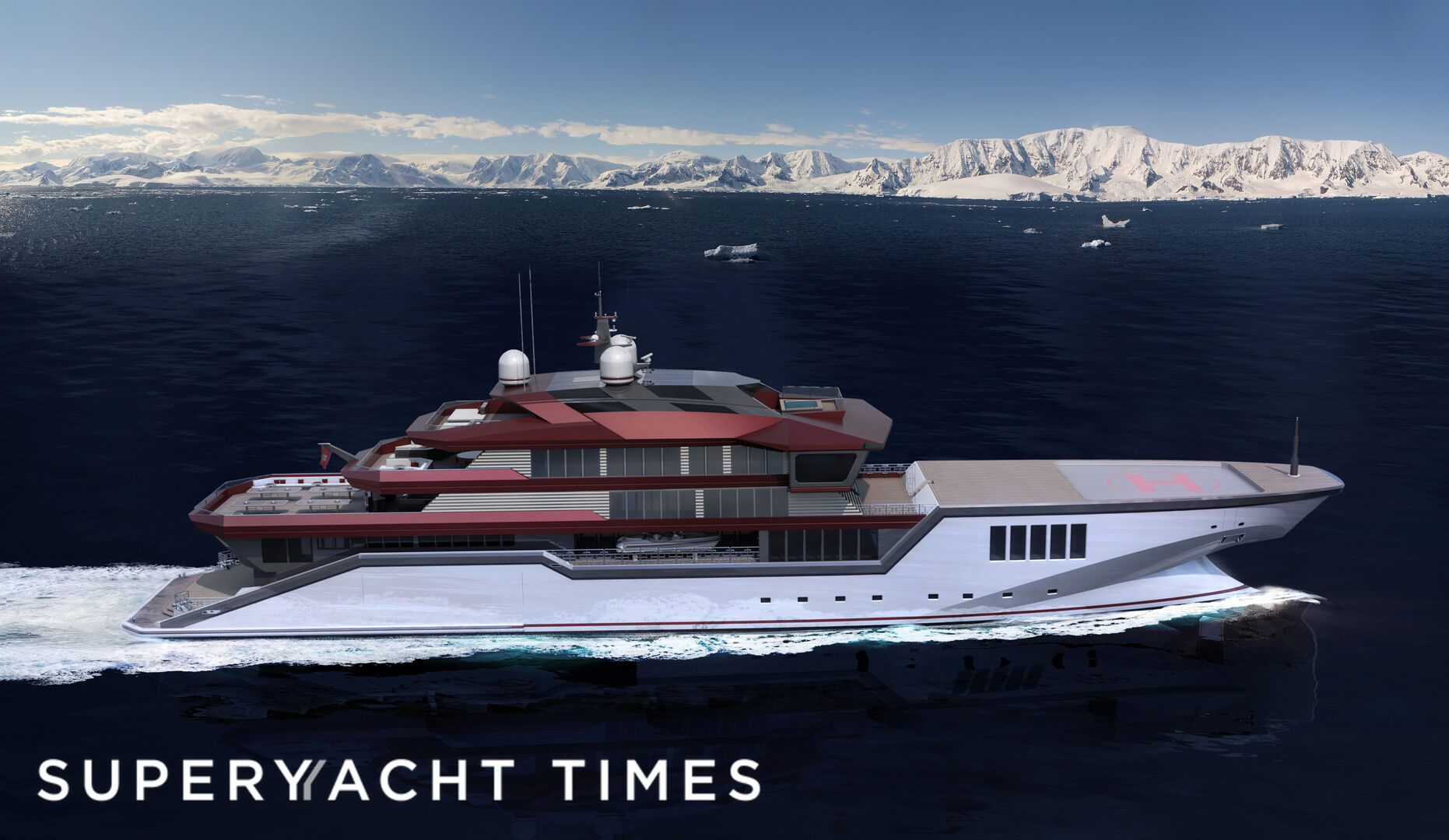 船 He: The new 78m superyacht concept from M51 Concepts