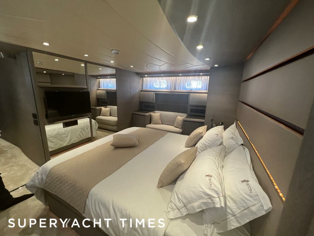 Triton yacht stateroom