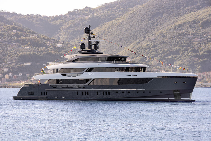 Alma yacht launched