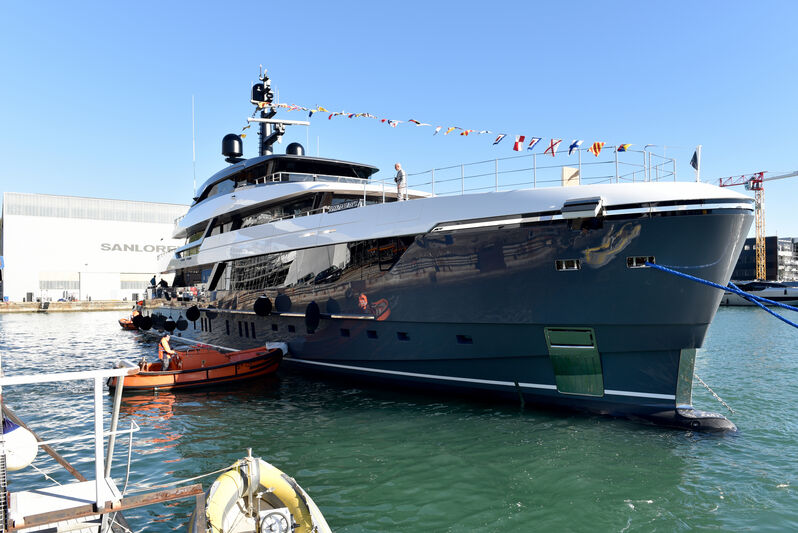 Alma yacht launched