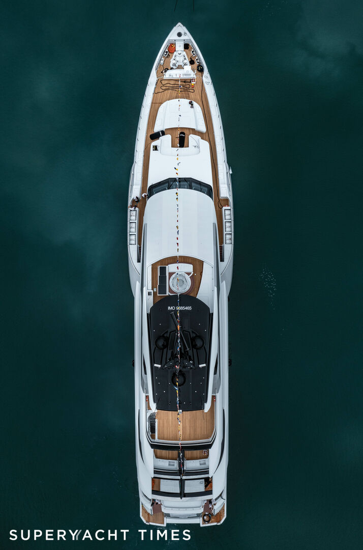 Comfortably Numb yacht launch