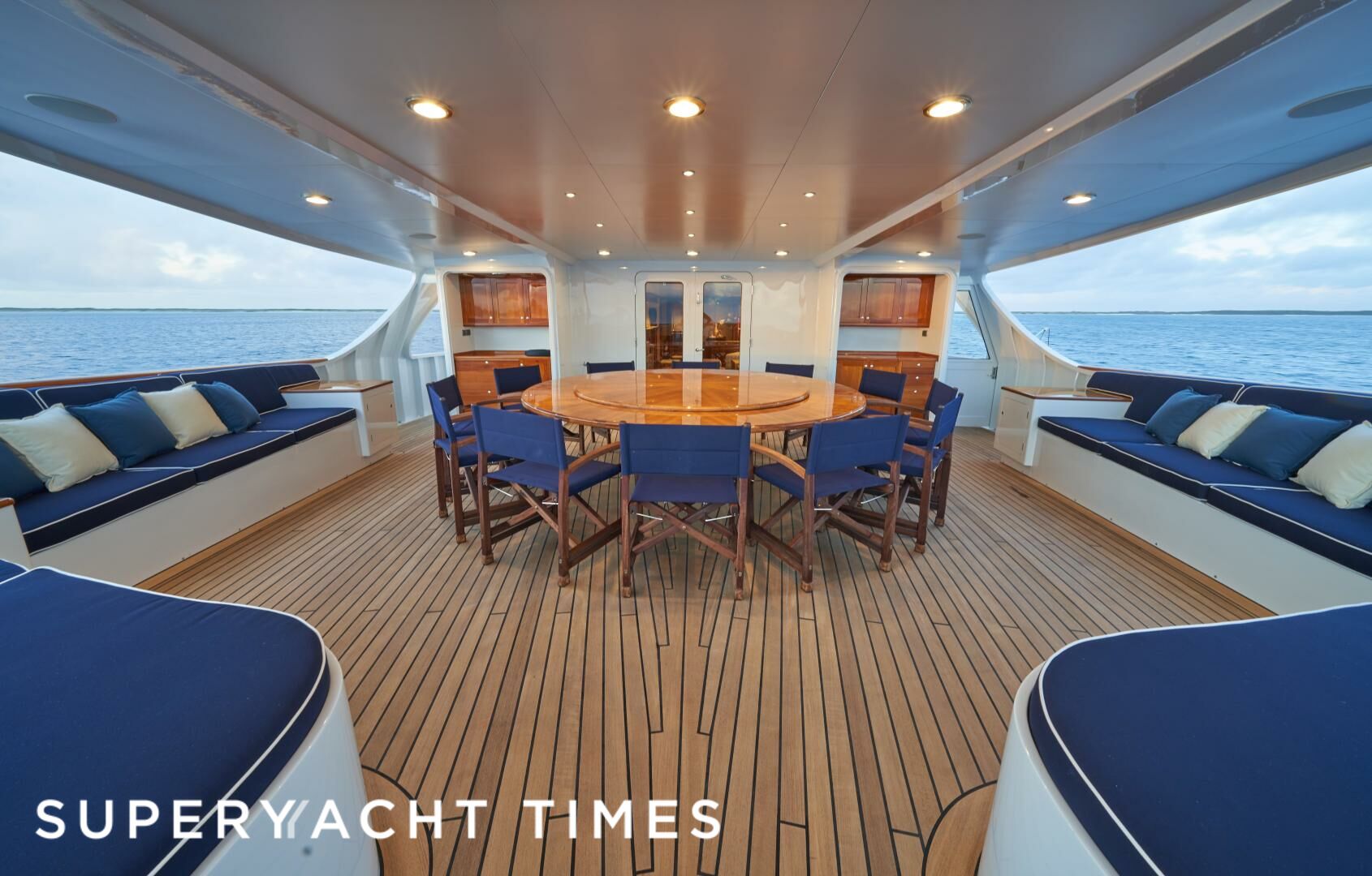 Asteria yacht deck