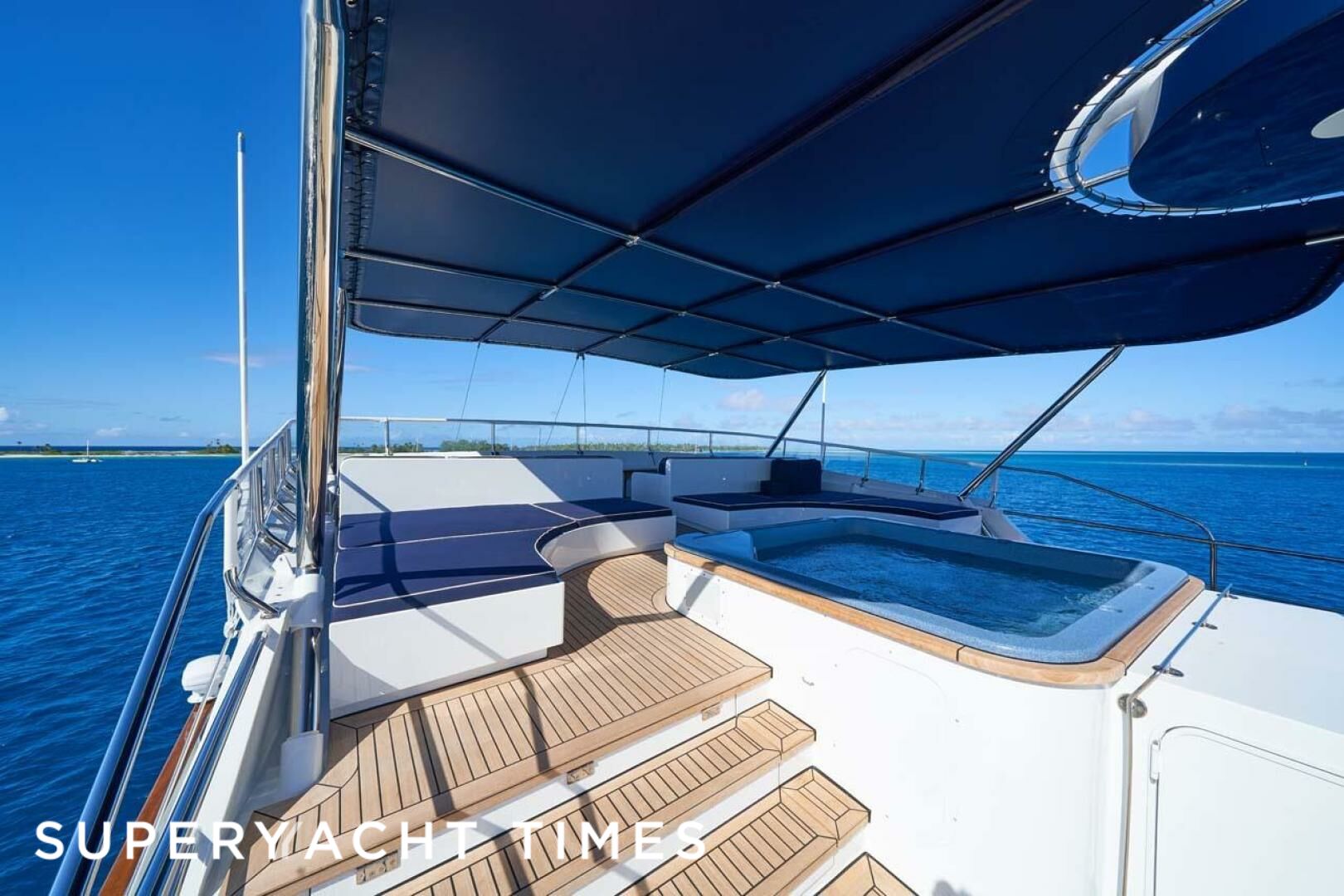 Asteria yacht deck