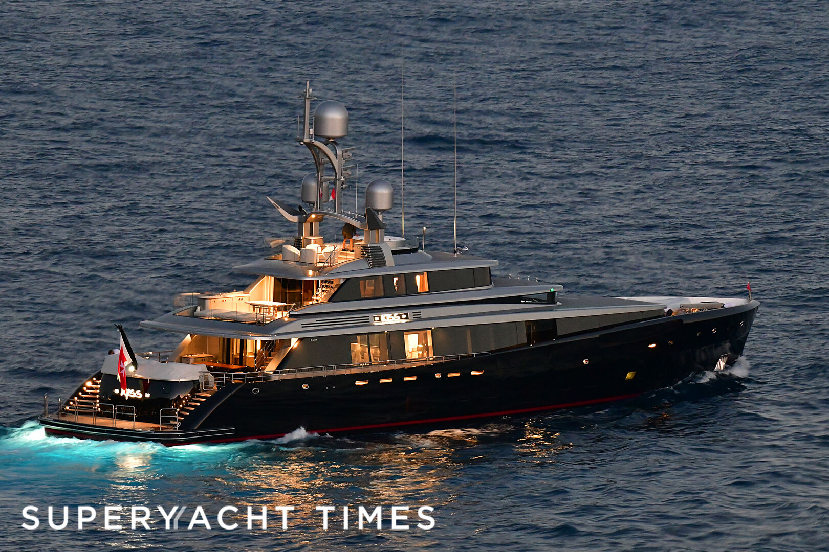 Feadship superyacht Kiss in Monaco
