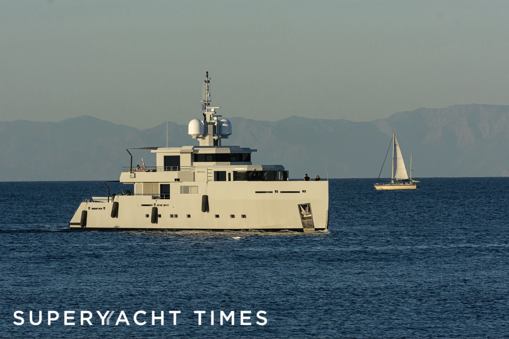 Superyacht Belka in Rhodes