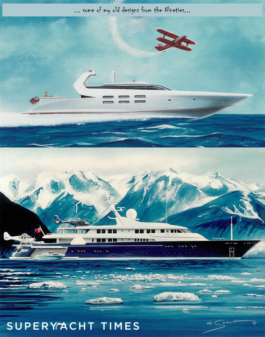 a yacht designer 25 years of Guido de Groot