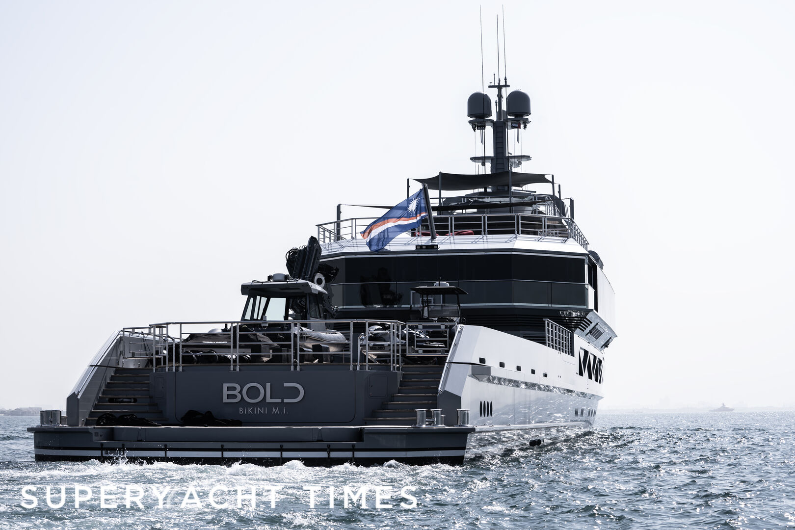 BOLD yacht cruising near Dubai