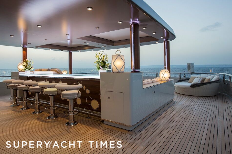 Polar Star yacht deck