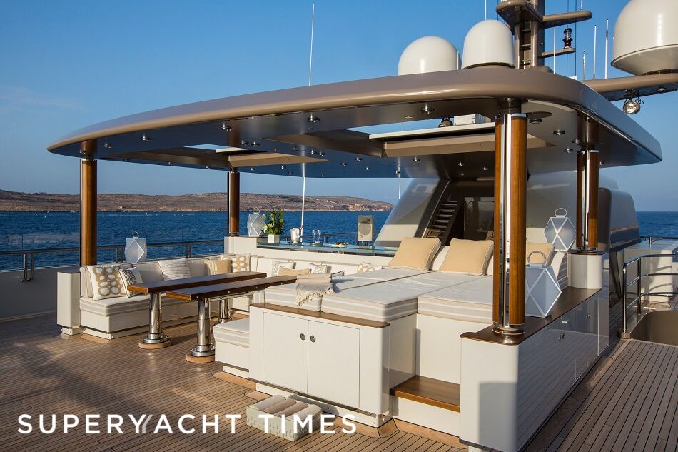 Polar Star yacht deck