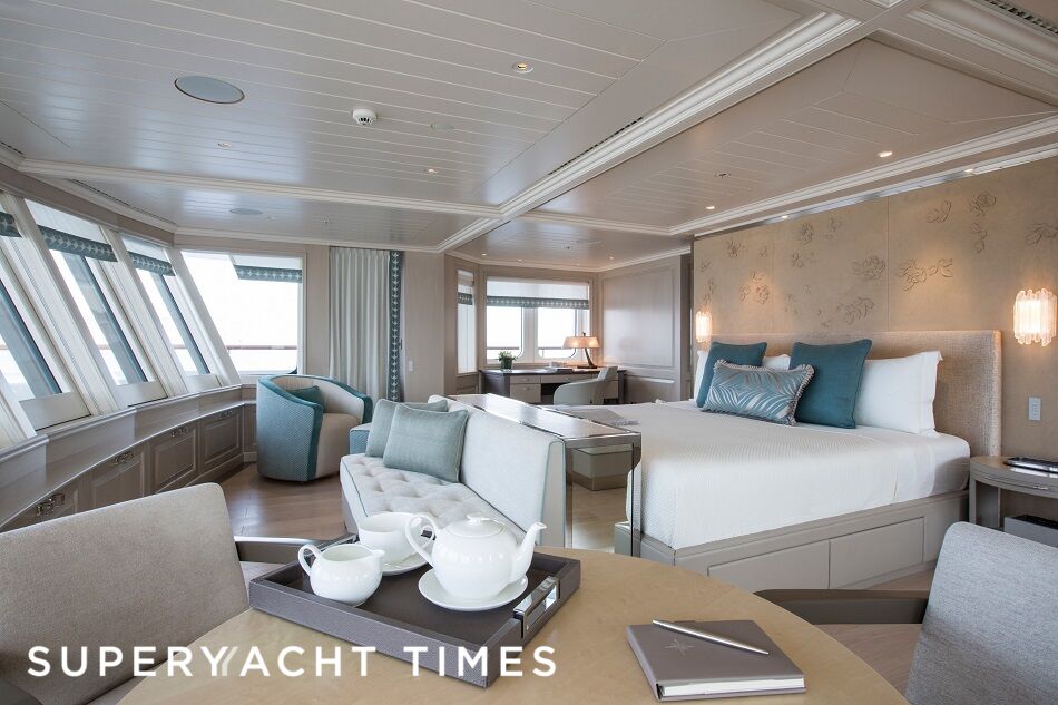 Polar Star yacht stateroom