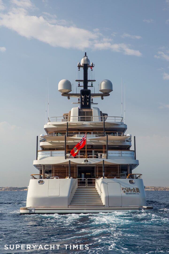 Polar Star yacht cruising