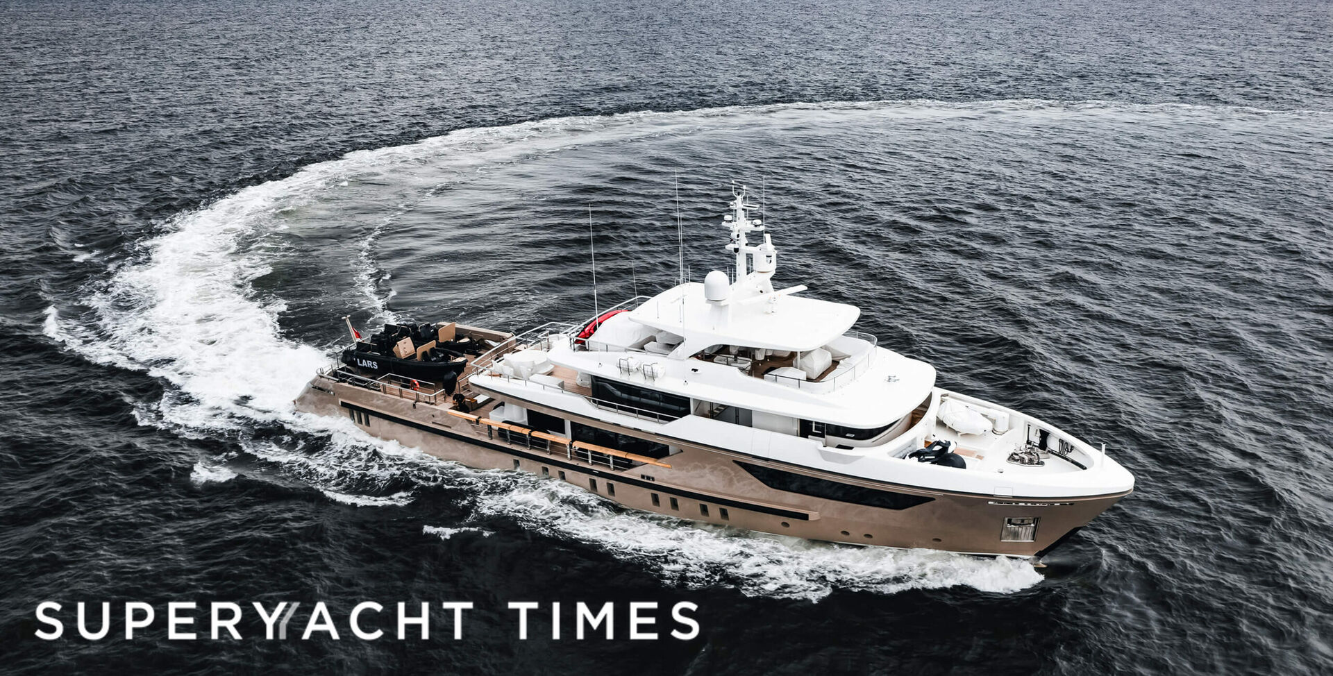  Marquet、YACHTS、海外版超希少レゾネ、新品額付 47m Sanlorenzo superyacht Lars for sale