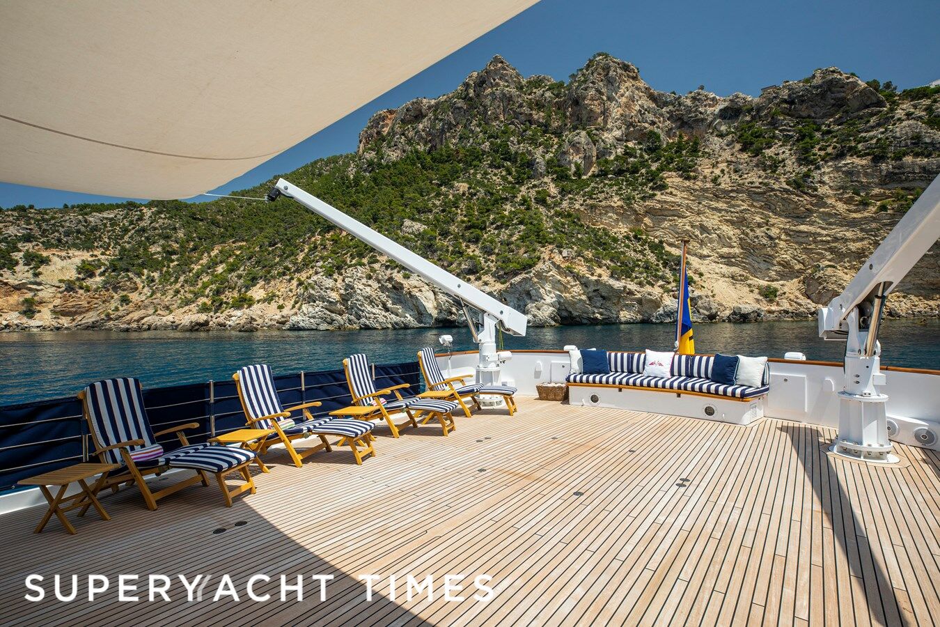 Monaco yacht deck