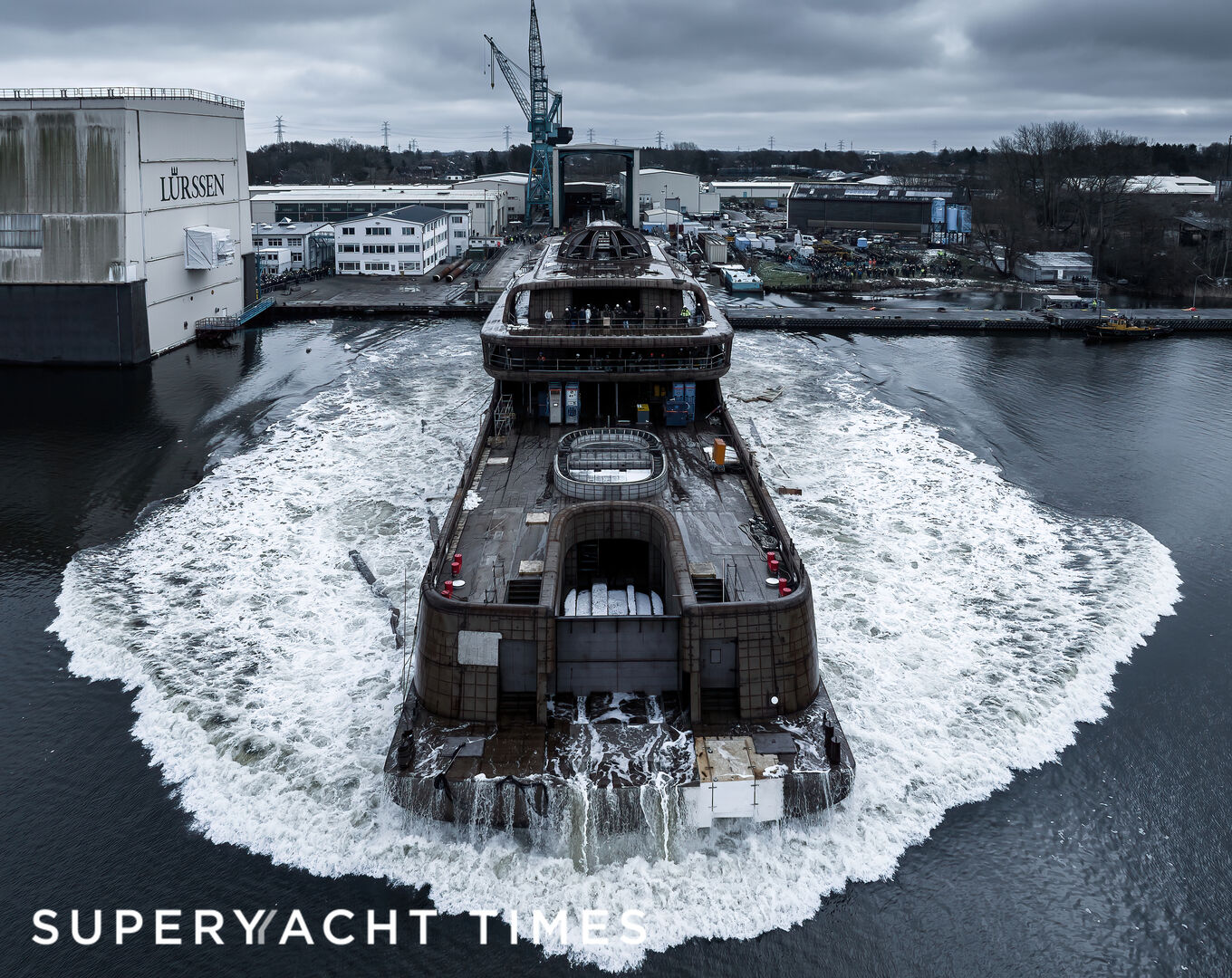 Project Cosmos yacht technical launch 