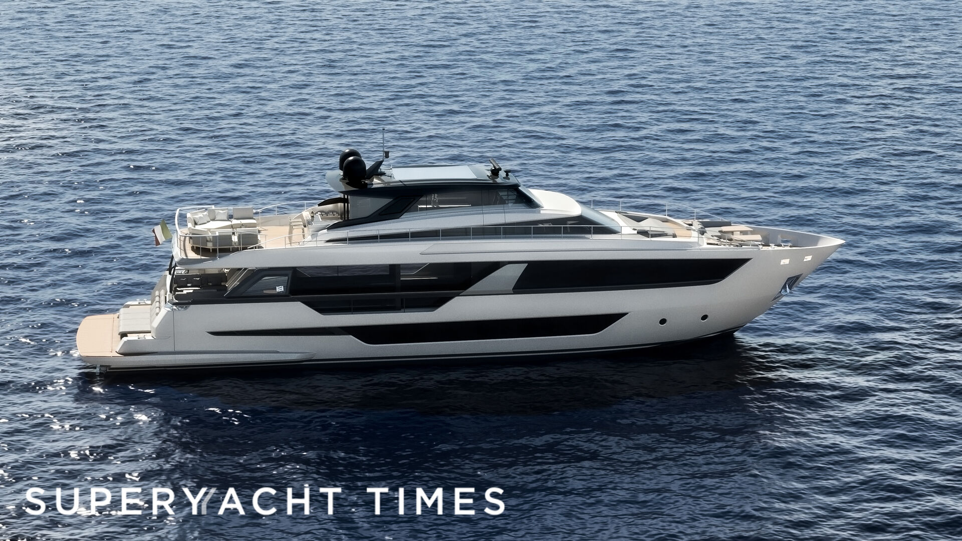 Introducing the 30m Ferretti Yacht 1000 Skydeck edition
