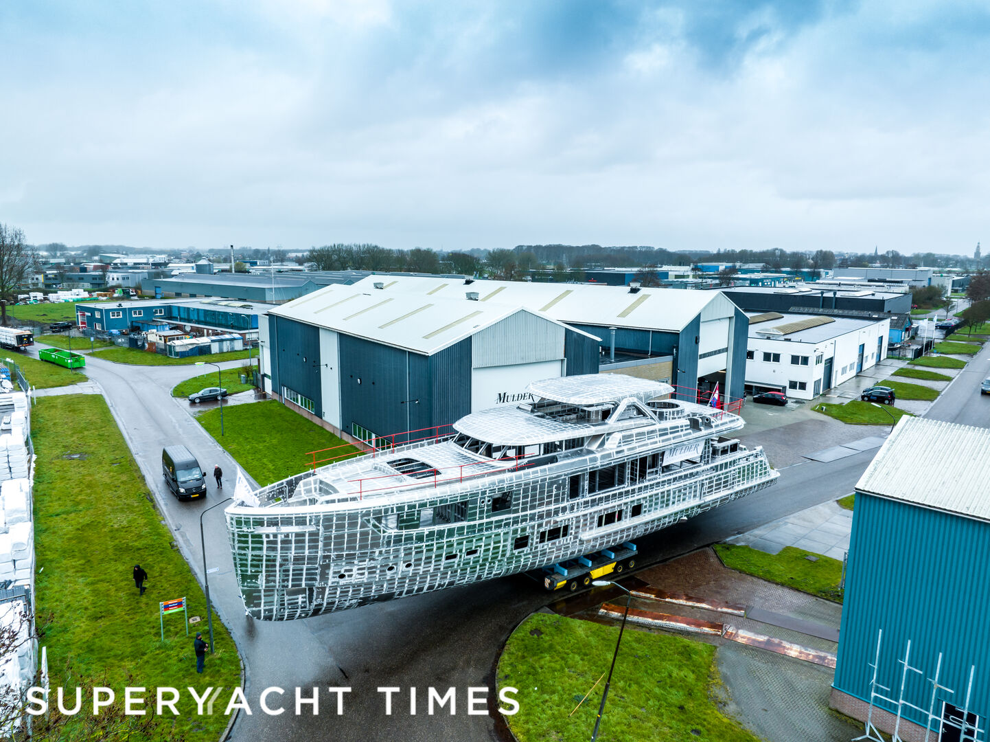 Seventh Mulder ThirtySix yacht hull launched