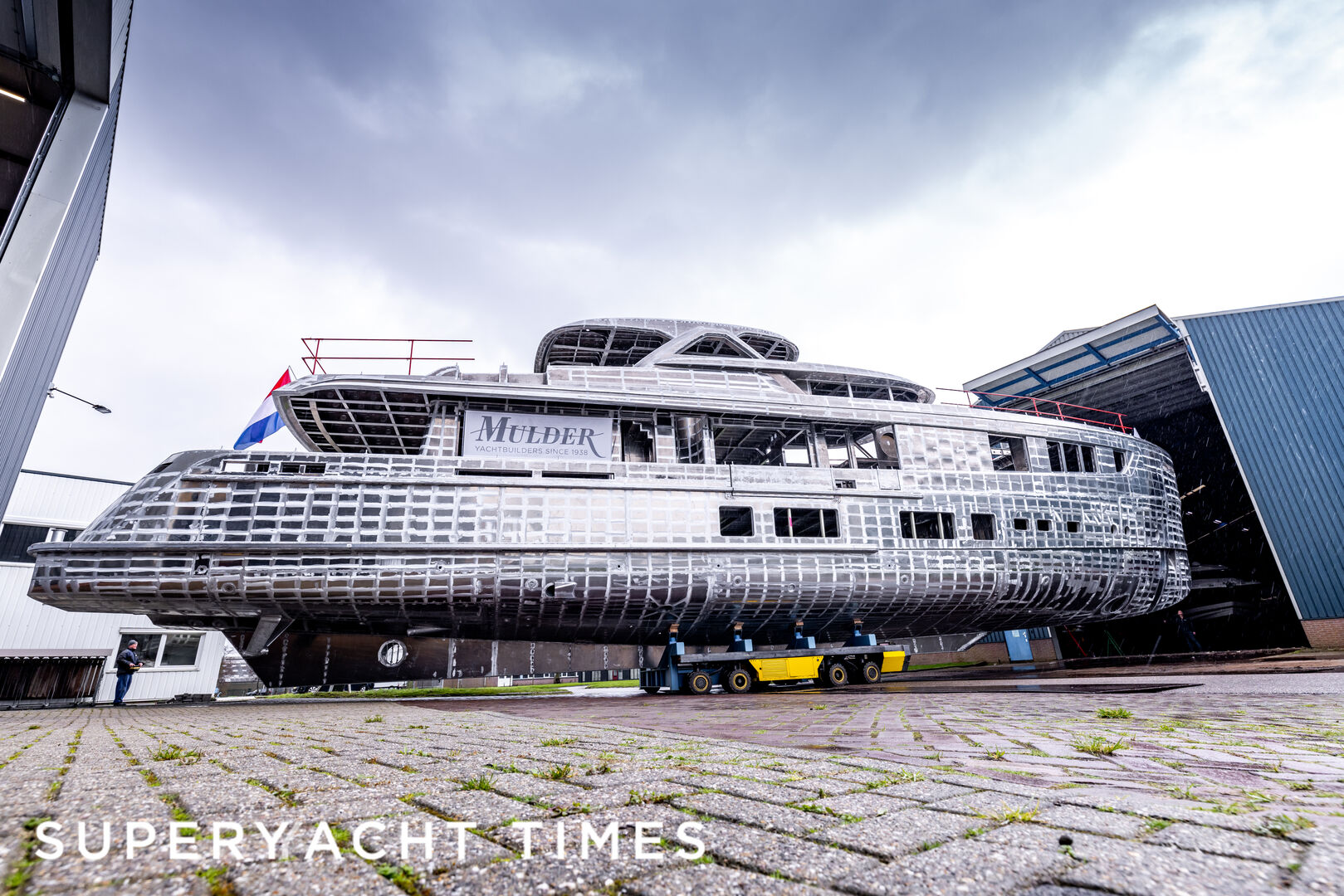 Seventh Mulder ThirtySix yacht hull launched