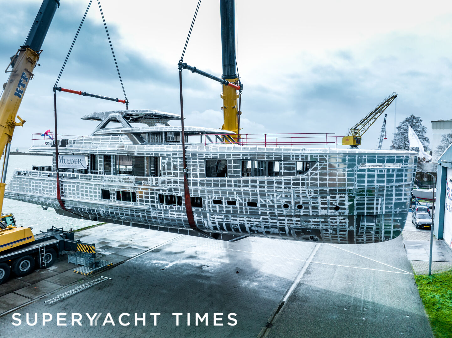 Seventh Mulder ThirtySix yacht hull launched