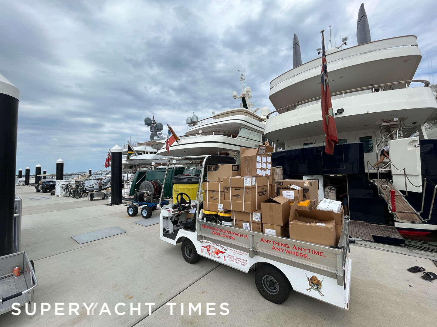 Servicing the global yachting industry with National Marine Suppliers
