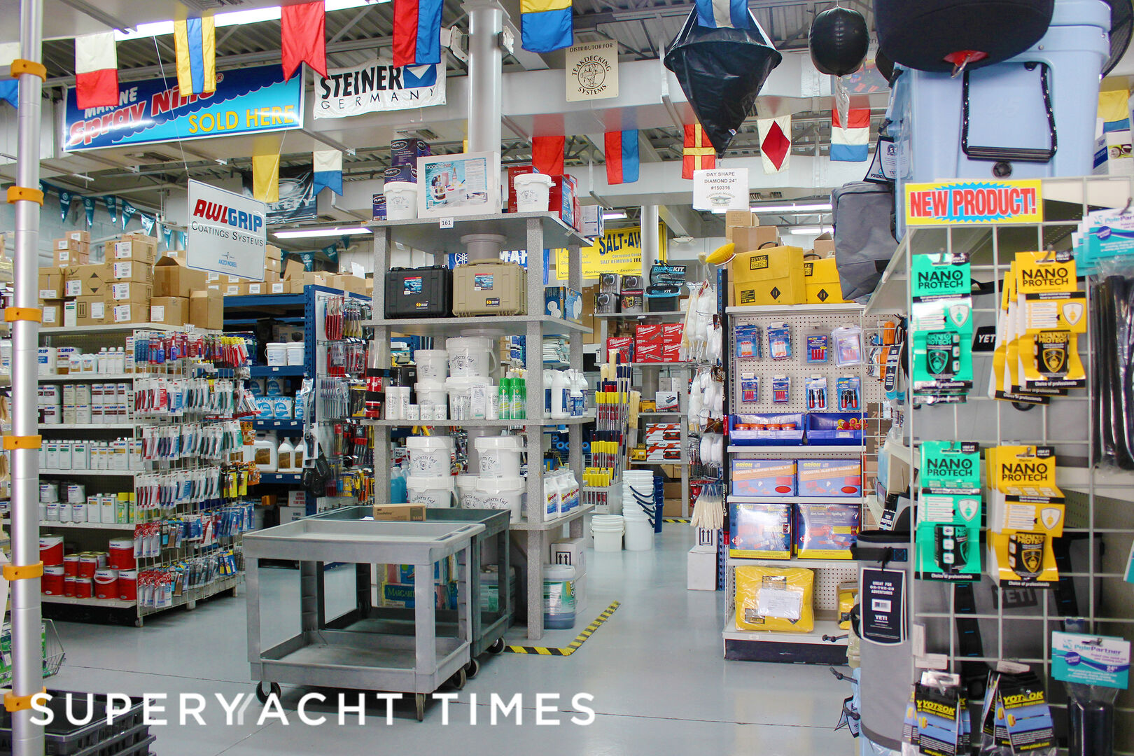 Servicing the global yachting industry with National Marine Suppliers