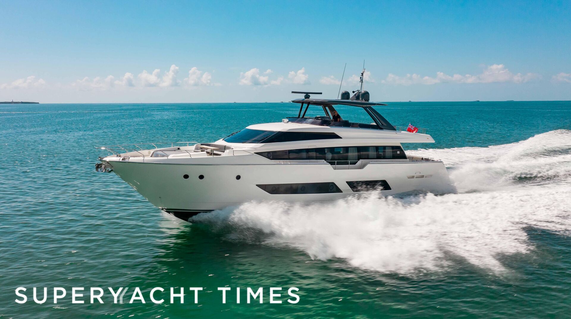 Step onboard the 26m Penthouse-inspired Ferretti yacht Crazy