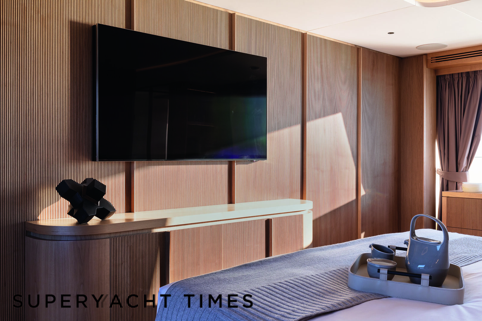 Unknown yacht stateroom