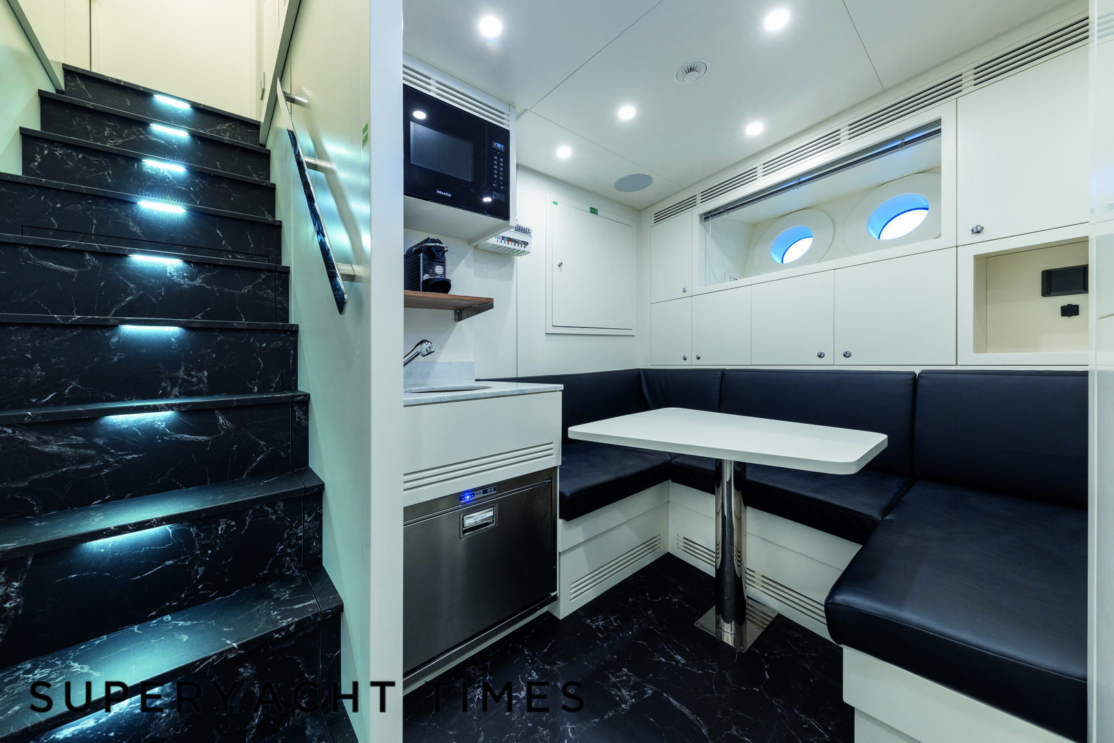 Unknown yacht crew quarter