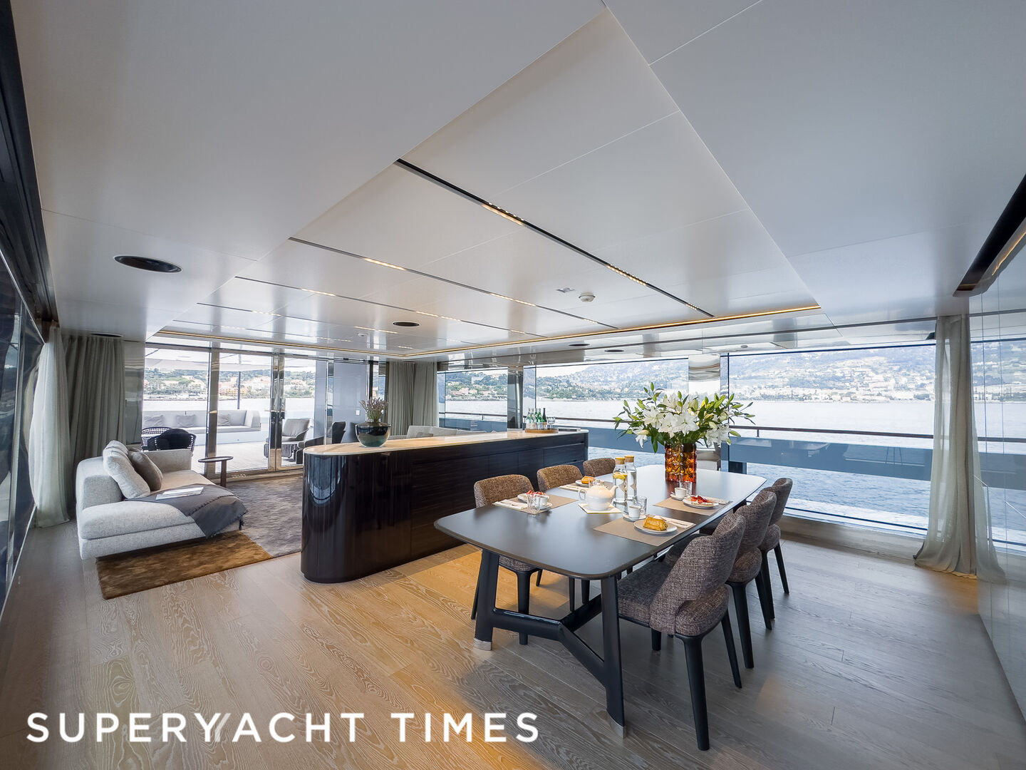 Contemporary minimalism: Onboard 48m Admiral superyacht Crocus