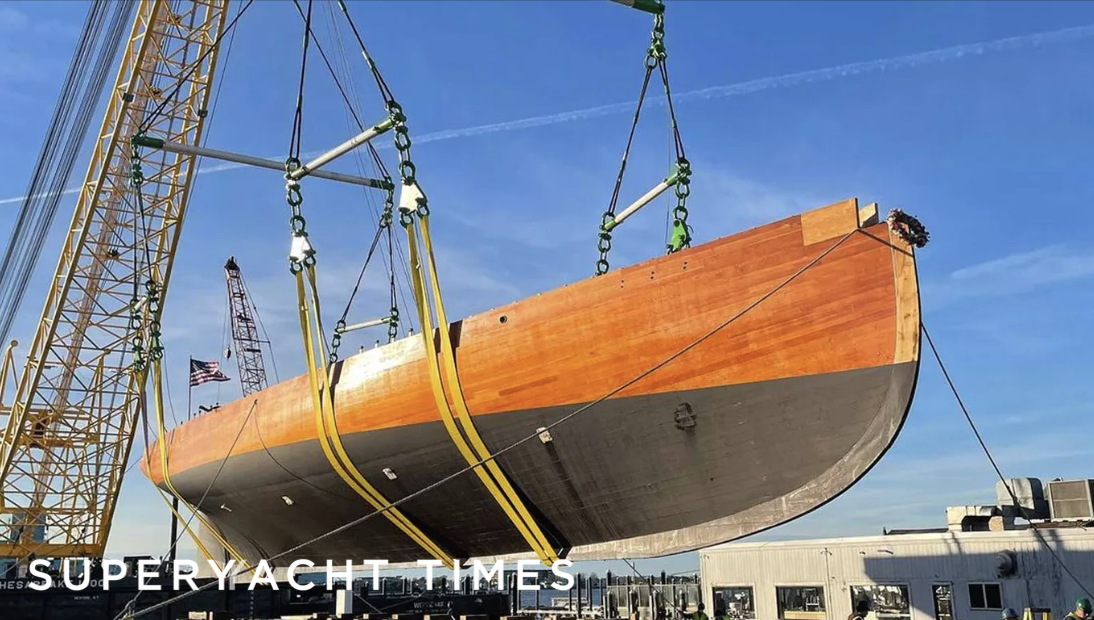 A Golden Age Revival The history of the 41m yacht