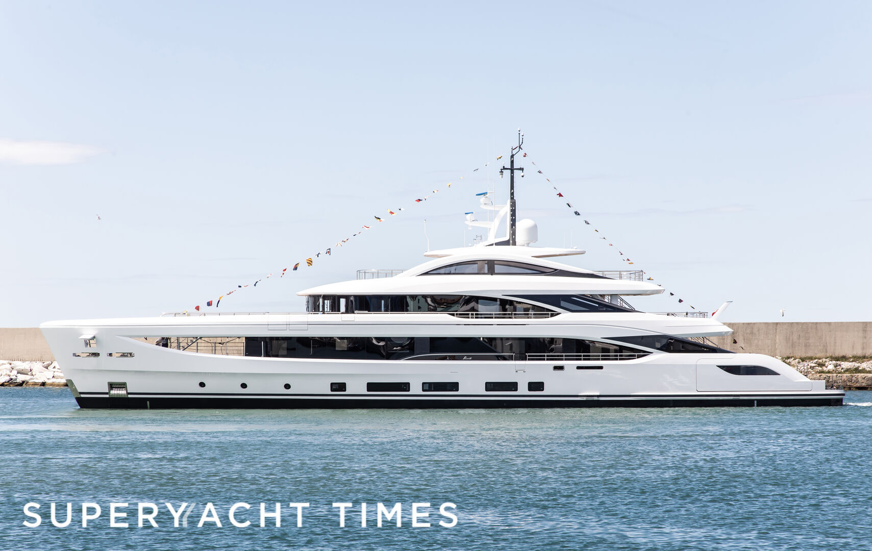 Second Benetti B.Now 50m Oasis Deck superyacht Alunya launched