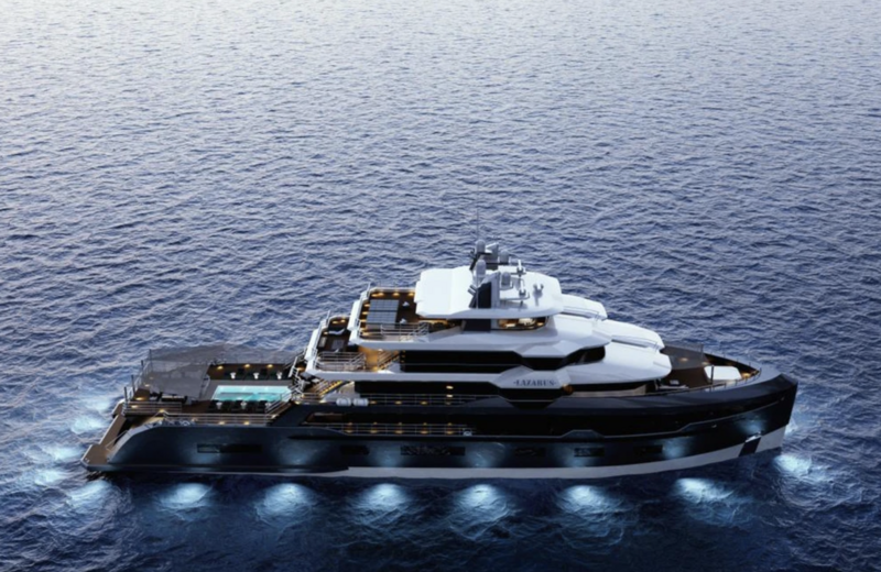 New Dutch shipyard Leapher Yachts lays keel of 61m explorer