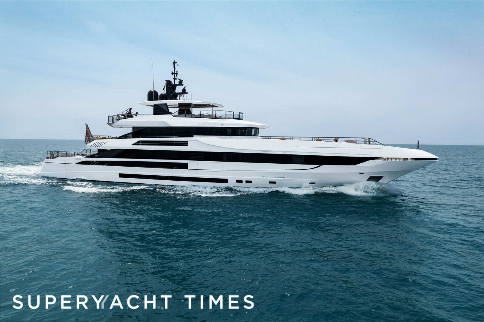 Third Mangusta Oceano 50 superyacht Project Salerno launched in Italy