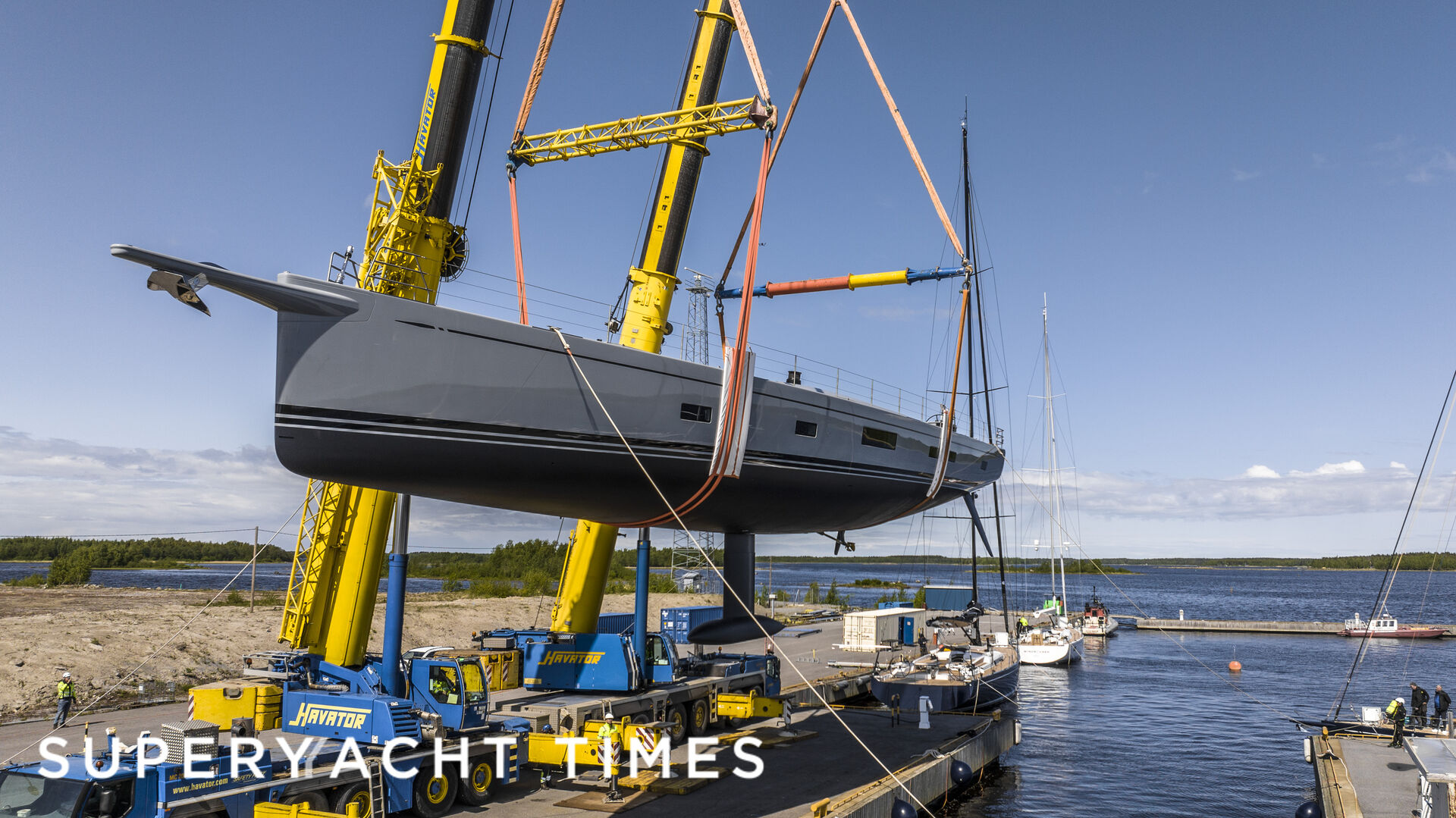 First 35m Nautor Swan 108 sailing yacht launched