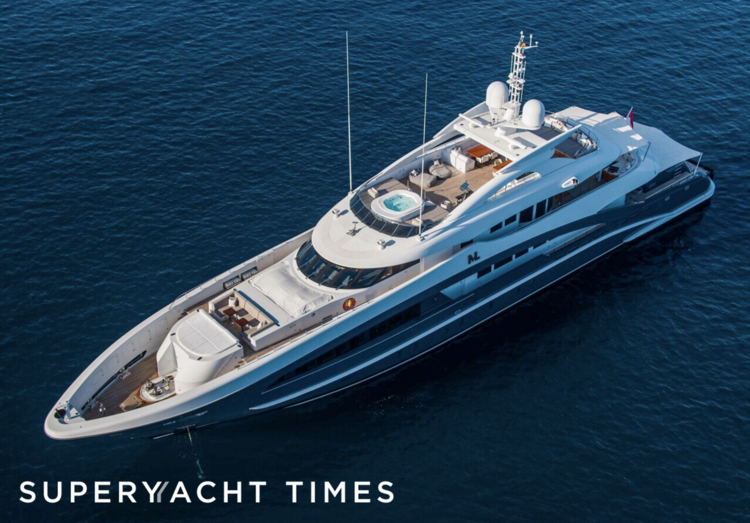 My Loyalty yacht aerial