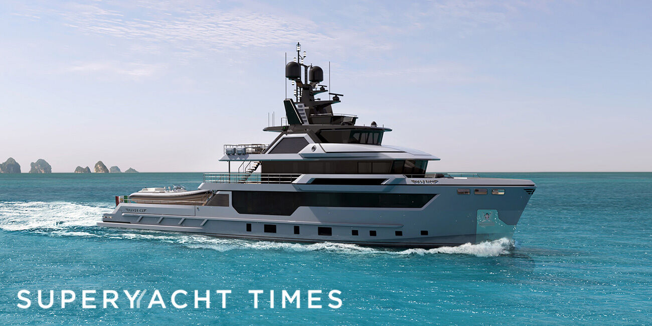 CdM unveils new images of 44m Flexplorer 146 superyacht Maverick