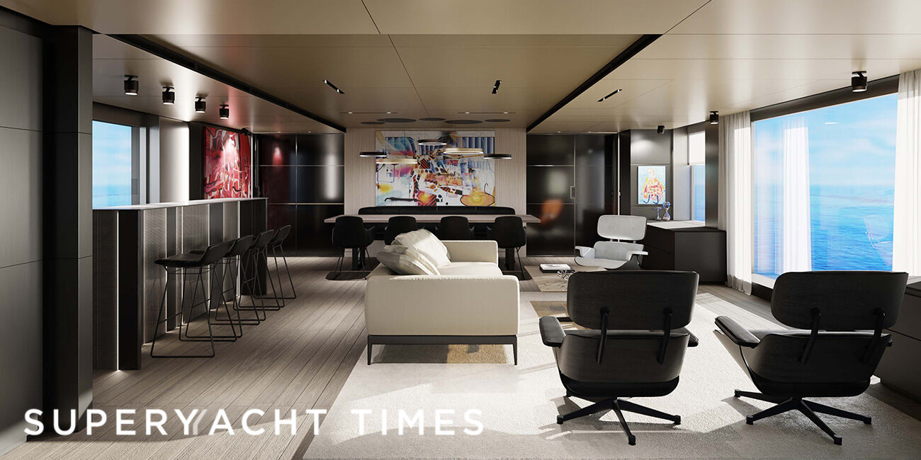 Maverick yacht interior design 