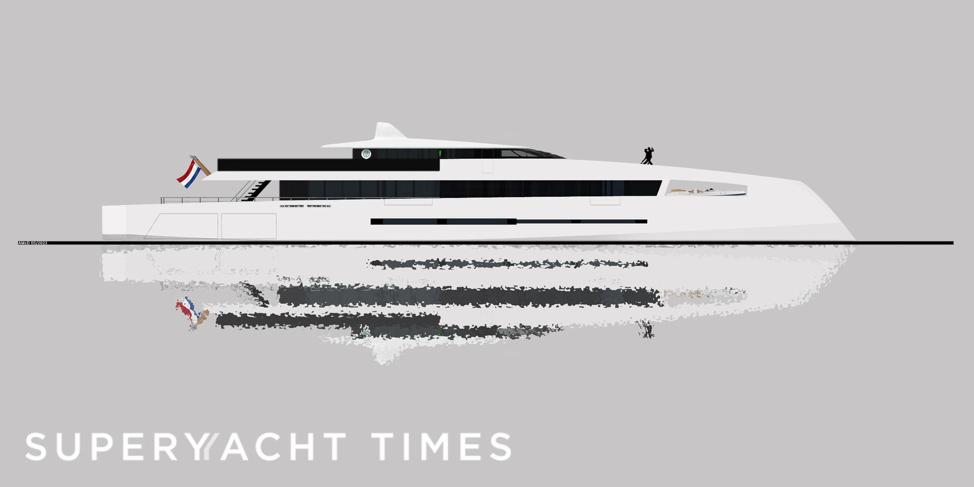 Ghost Yachts unveils new 55m G180X yacht concept designed by Alexander