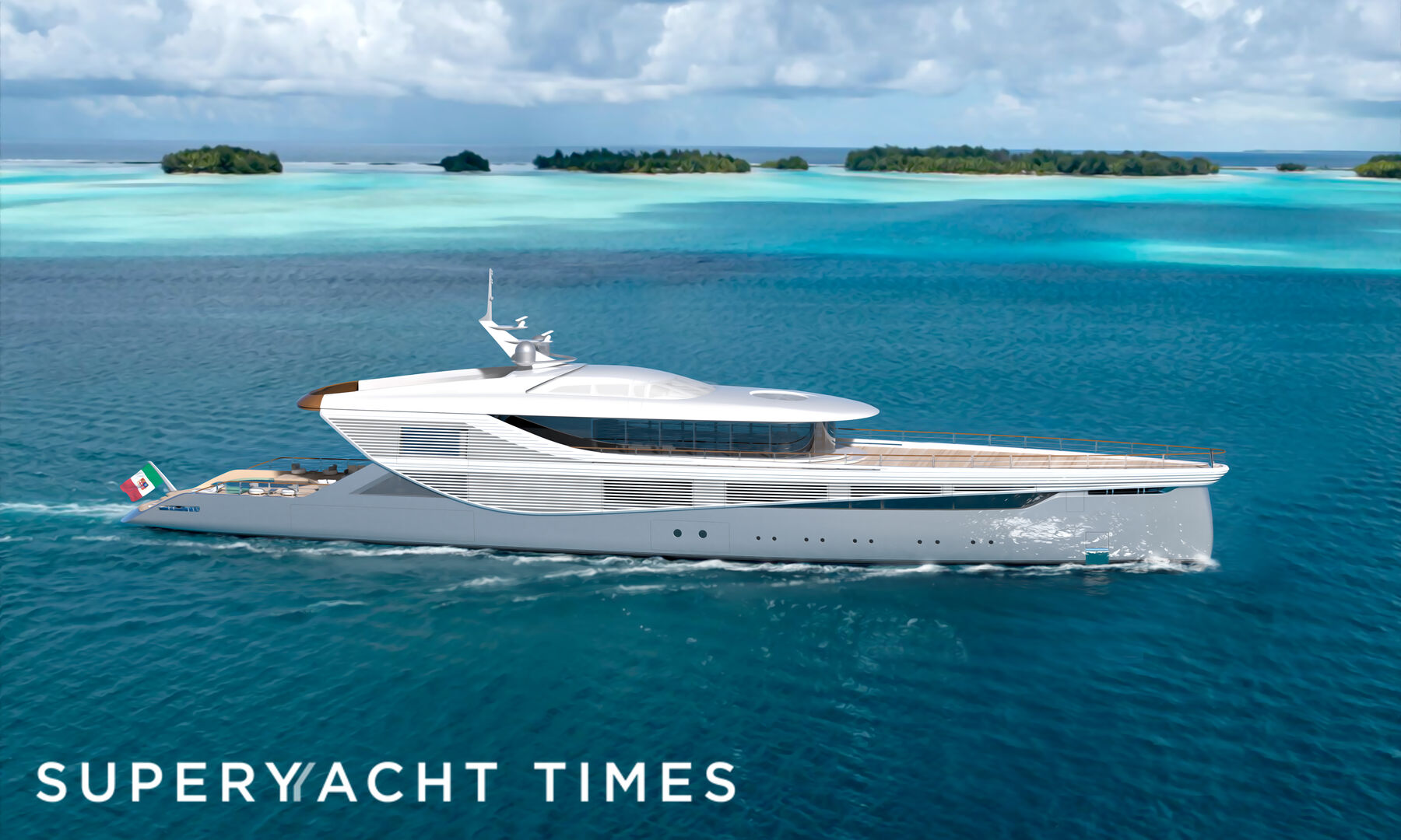 Horus yacht exterior design