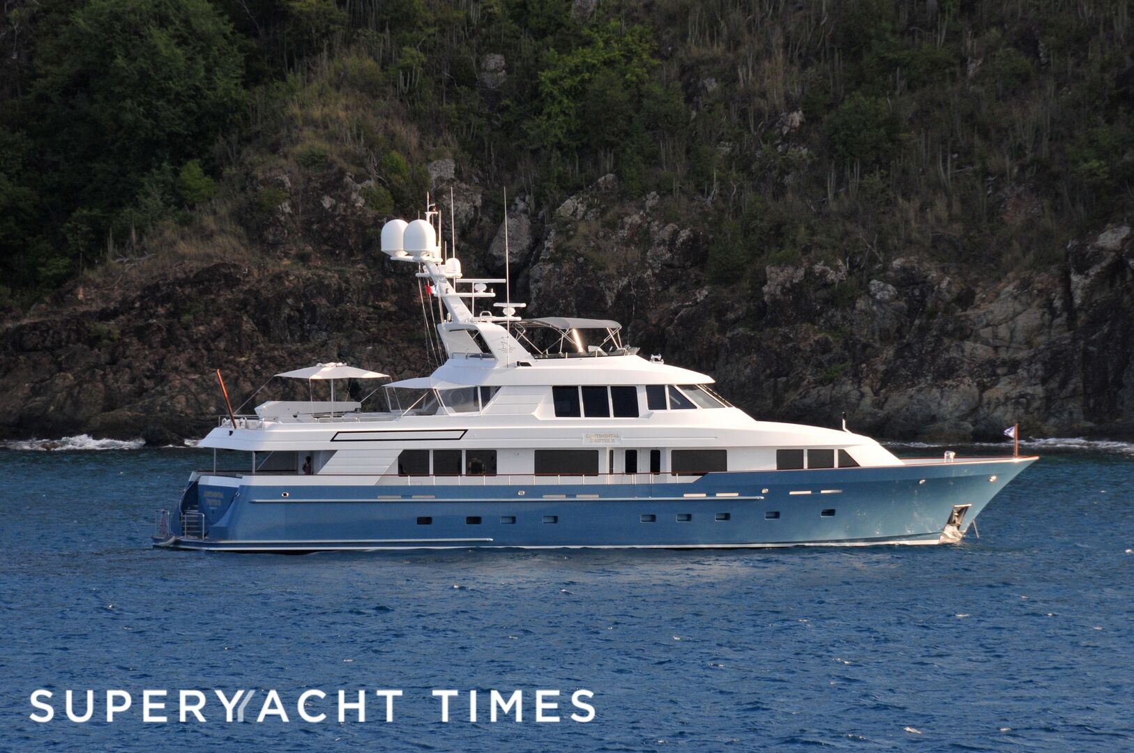 Continental Drifter III in the Caribbean