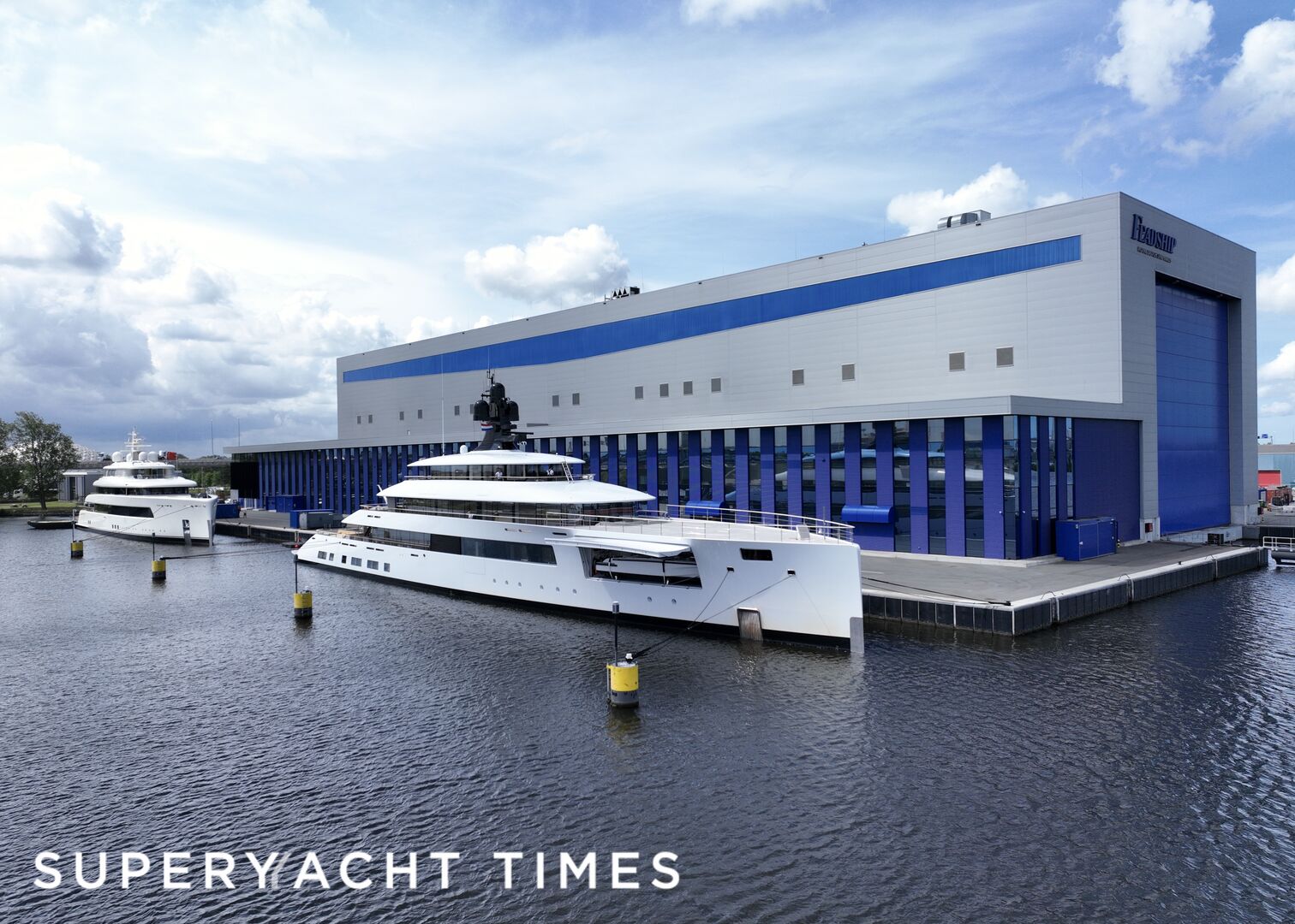 In Pictures: Superyachts Pi and Feadship 823 in Amsterdam
