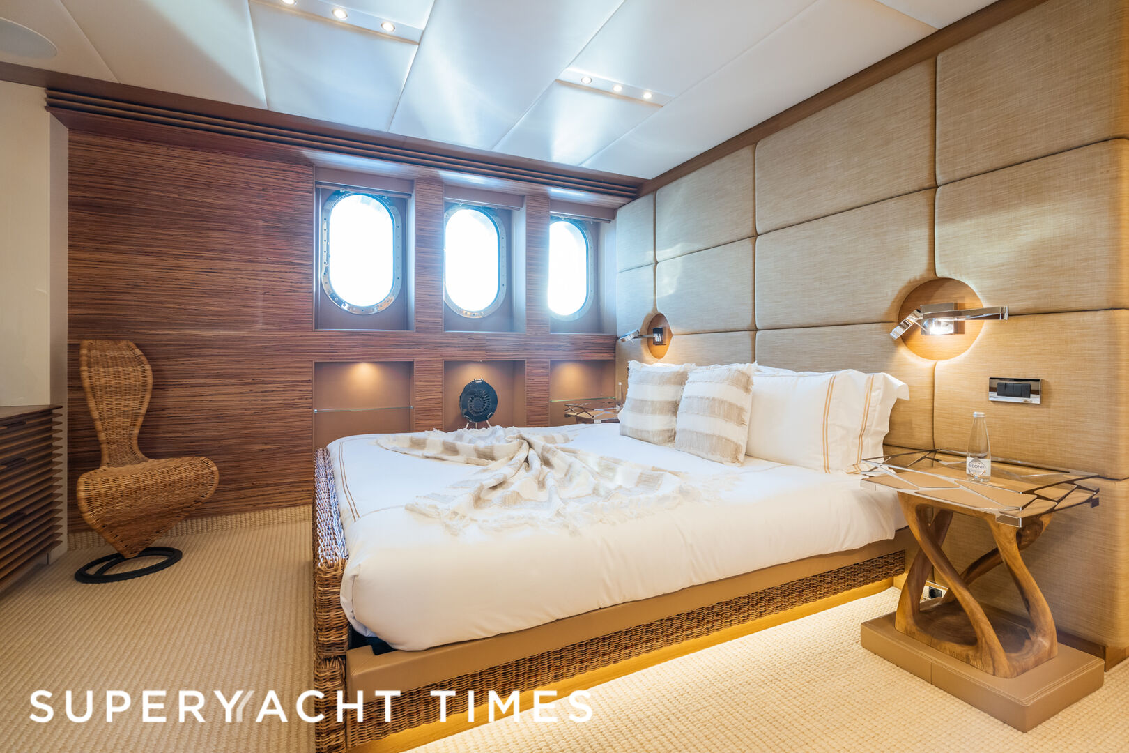 Onboard 42m serene Moonen superyacht Serenity