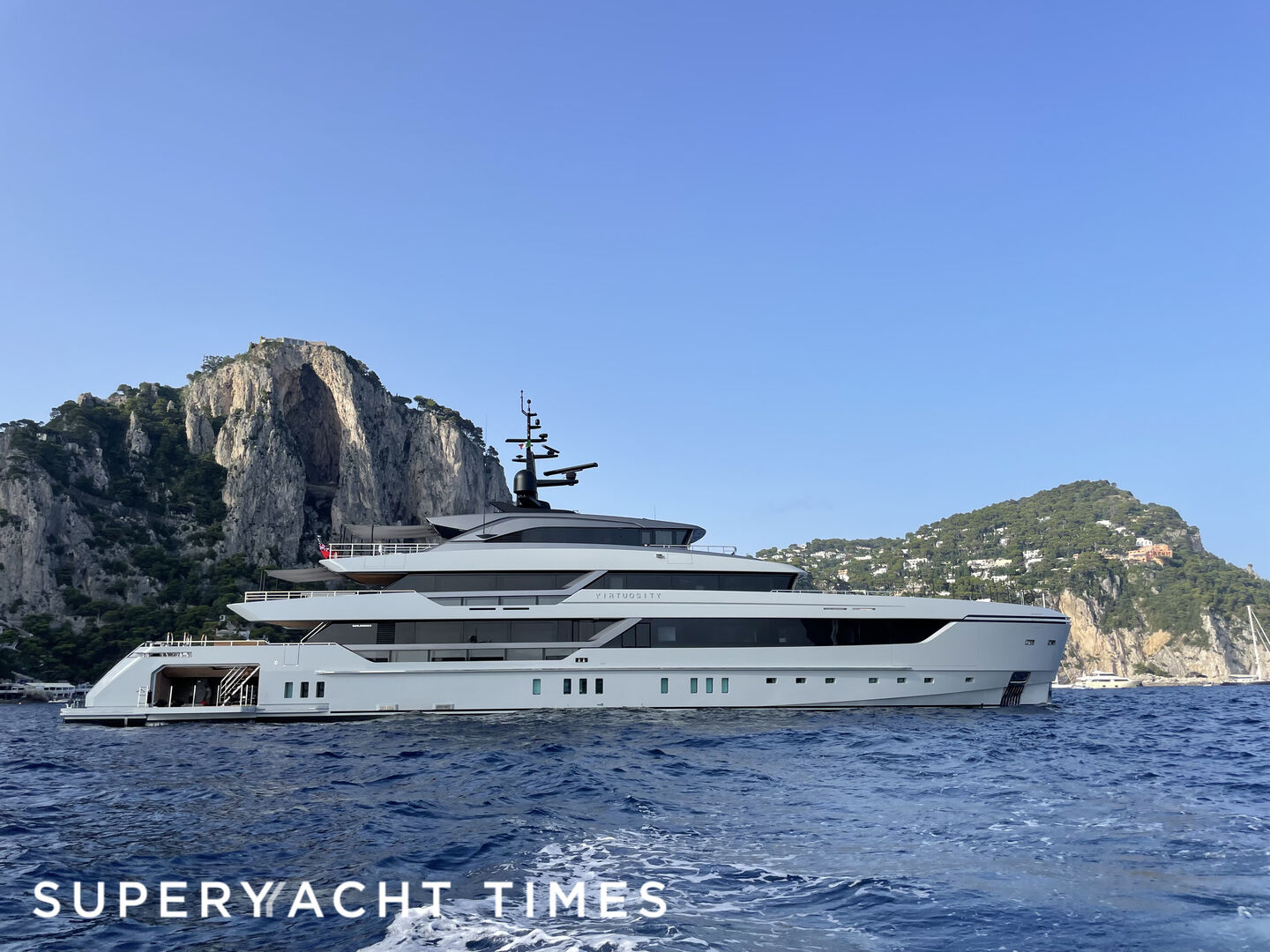 Sanlorenzo first 57 Steel superyacht Virtuosity delivered