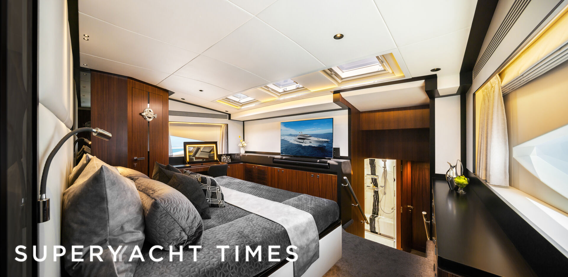 A closer look onboard the custom 38m Horizon RP125 motor yacht Vin Xan